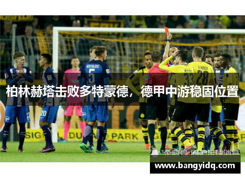 柏林赫塔击败多特蒙德，德甲中游稳固位置